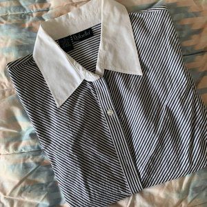 NWOT Rafaella Long Sleeve Button Up